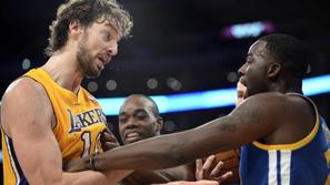 Gasol Green Los Angeles Lakers Golden State Warriors NBA