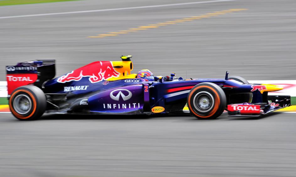 Webber formula 1 VN Belgije kvalifikacije