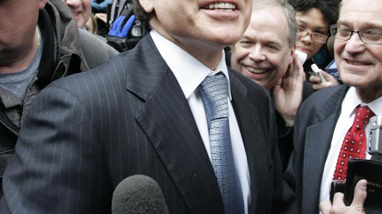 Blagojevich je zadovoljen z izidom sojenja. (Foto: Reuters)