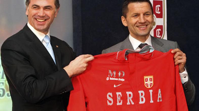 Je bil Zvezdan Terzić (levo) na vrhu srbske nogometne piramide ali zgolj njen de