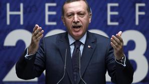 Recep Tayyip Erdogan je na dobri poti do tretjega mandata. (Foto: Reuters)
