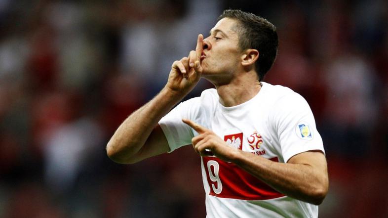 Lewandowski Poljska Črna gora Varšava kvalifikacije