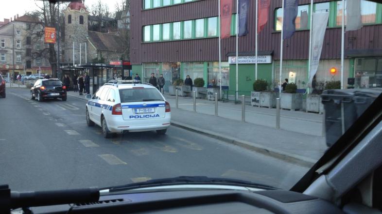 Policijska akcija na Celovški 