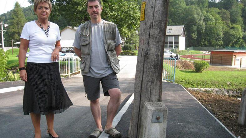 Alenka Cuder in Peter Urbanija trdita, da za varnost šolarjev še ni poskrbljeno,