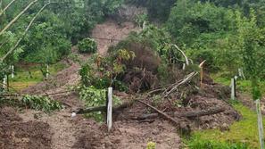 posledice naravne nesreče v Mestni občini Kranj