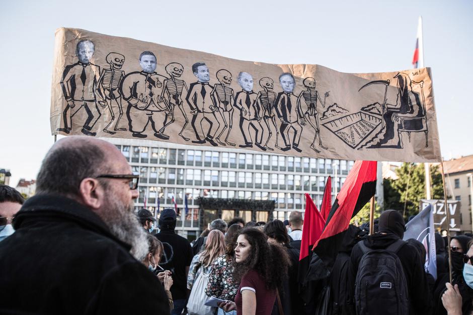 Protesti v Ljubljani | Avtor: Profimedia