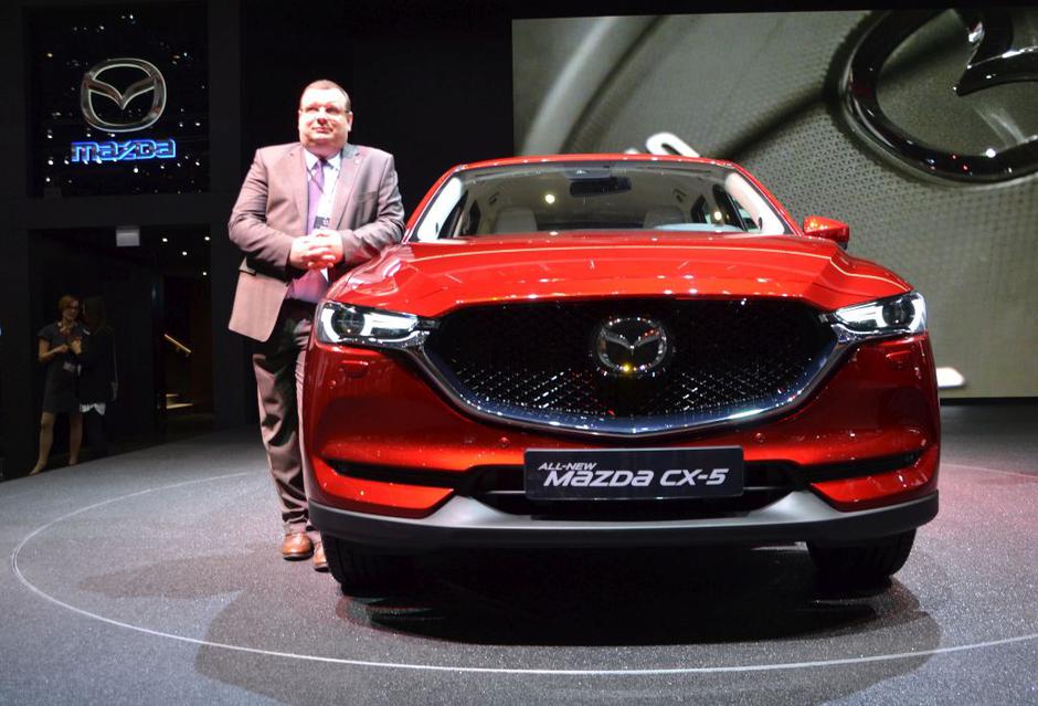 Wojciech Halarewicz, podpredsednik za komunikacije pri Mazdi Motor Europe | Avtor: Gregor Prebil