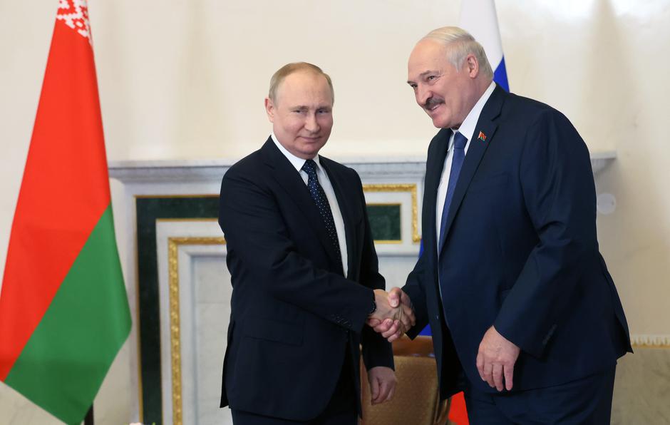 Vladimir Putin Aleksander Lukašenko | Avtor: Epa