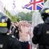 Belfast, nemiri, policija, protestniki