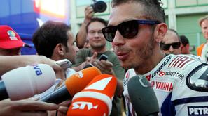 Rossi je dobro razpoložen in pripravljen na predčasno vrnitev. (Foto: Reuters)