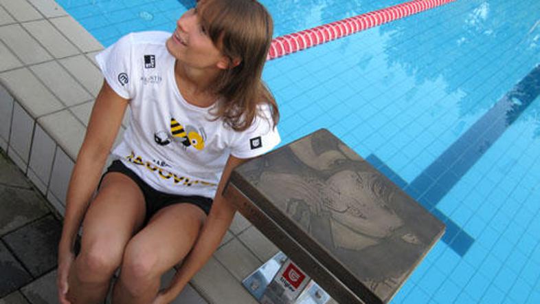 Sara Isaković je bila članica zmagovite radovljiške štafete 4 × 100 prosto.