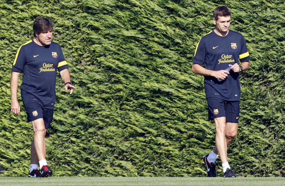 vilanova  barcelona prvi trening