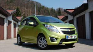 S chevrolet sparkom smo zanetili iskro, a ognja nismo videli. (Foto: Gregor Preb