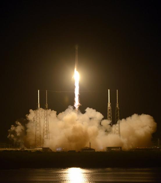 Izstrelitev SpaceX v vesolje