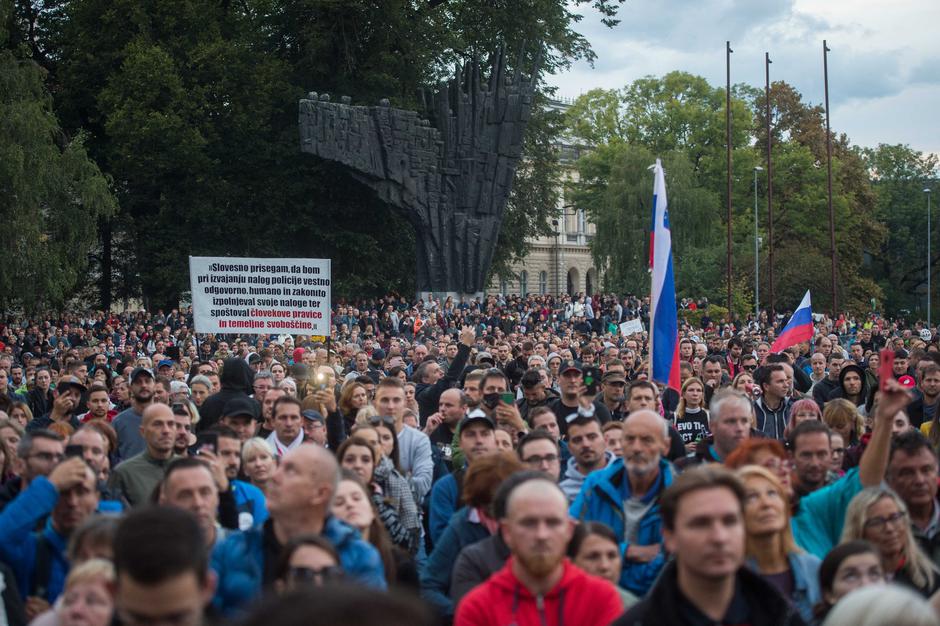 Protest proti PCT | Avtor: Anže Petkovšek