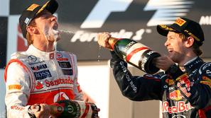 Button Vettel Melbourne VN Avstralije Albert Park forumula 1 McLaren Red Bull