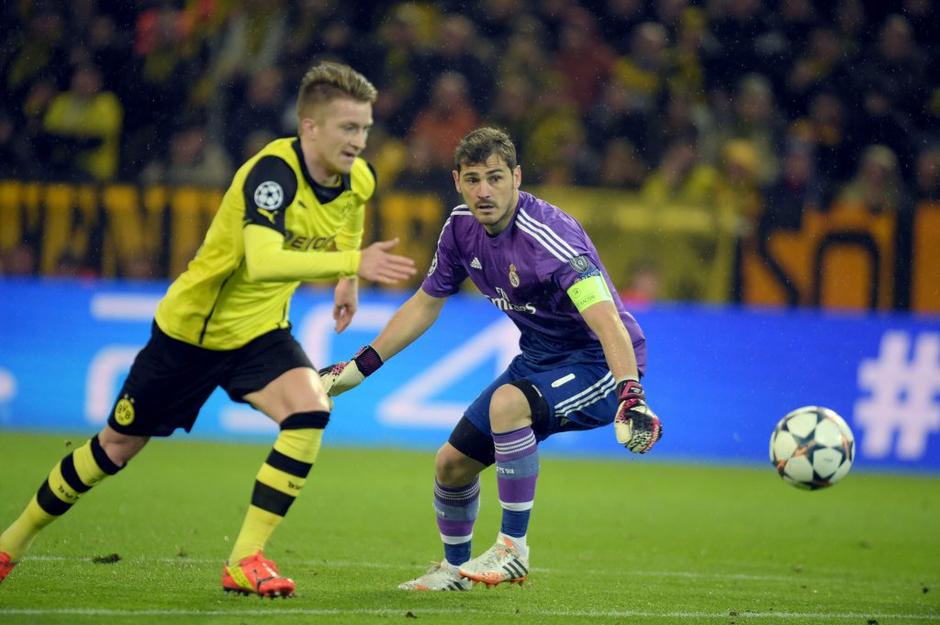 Reus Casillas Borussia Dortmund Real Madrid Liga prvakov | Avtor: EPA