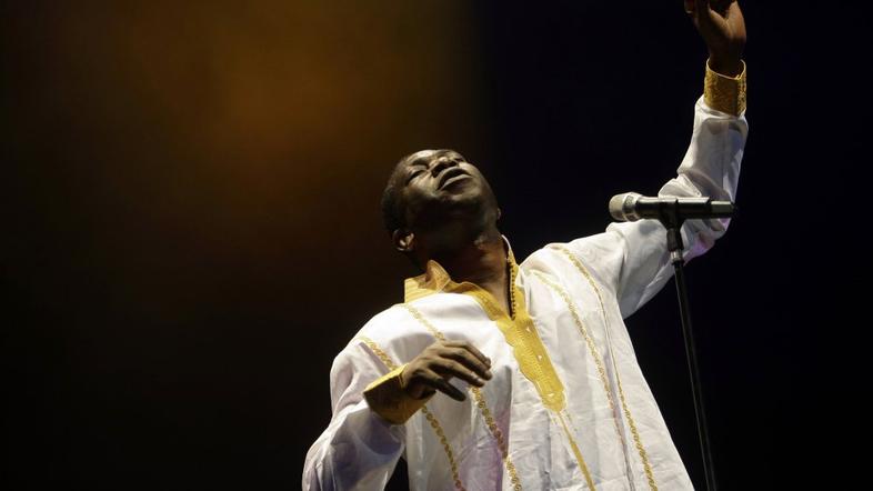 Youssou N'Dour na koncertu v Madridu leta 2009.