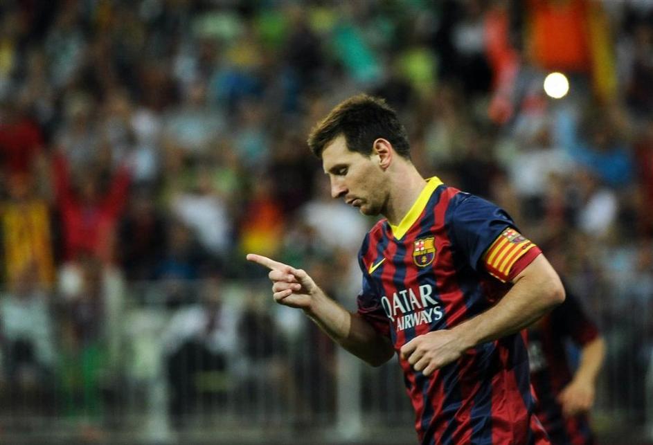 Messi Lechia Gdansk Barcelona prijateljska tekma