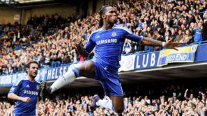 Drogba Mata Chelsea Stoke City Premier League Anglija liga prvenstvo