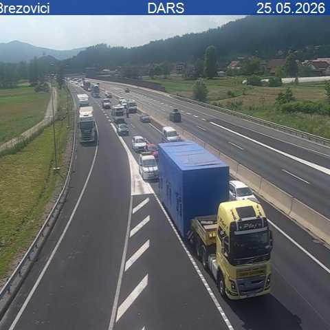 Zastoj, primorska avtocesta