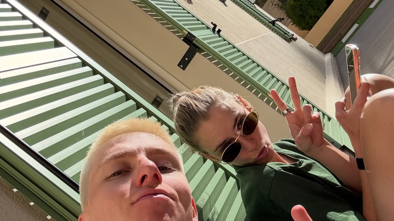 Tadej Pogačar - nova pričeska