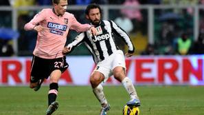 Iličić Pirlo Palermo Juventus trener Serie A Italija liga prvenstvo