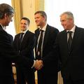 Takole je predsednik države sprejel delegacijo KZS po vrnitvi s svetovnega prven