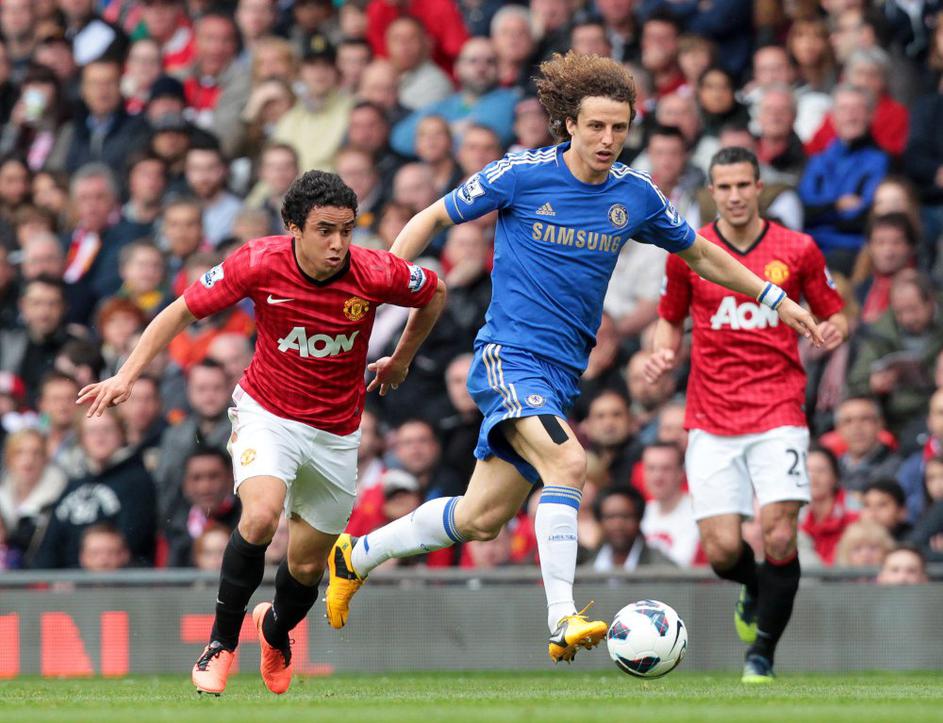 david luiz rafael manchester united chelsea