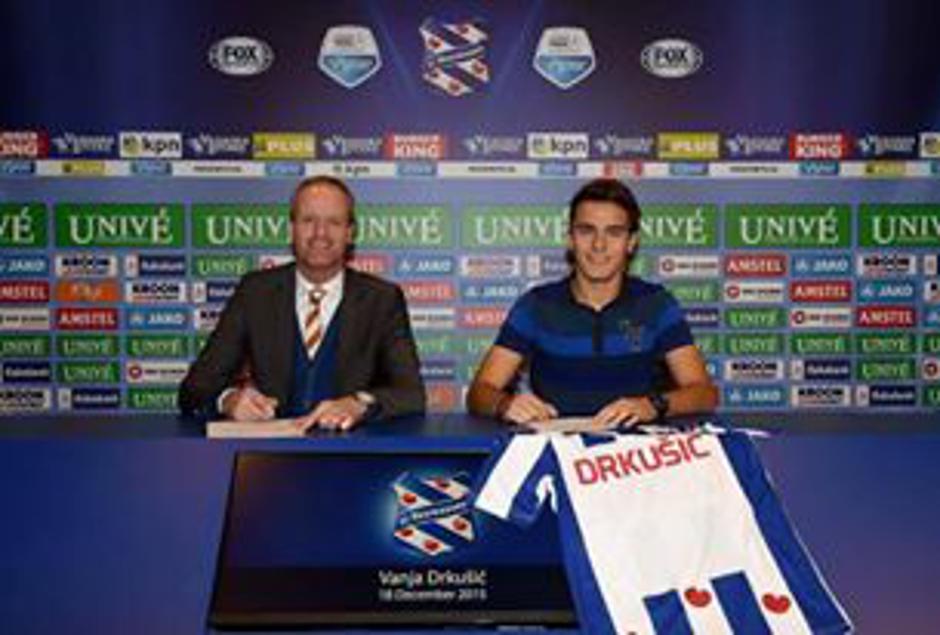 Vanja Drkušić | Avtor: sc Heerenveen