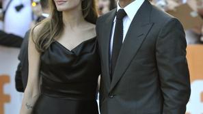 Angelina Jolie in Brad Pitt