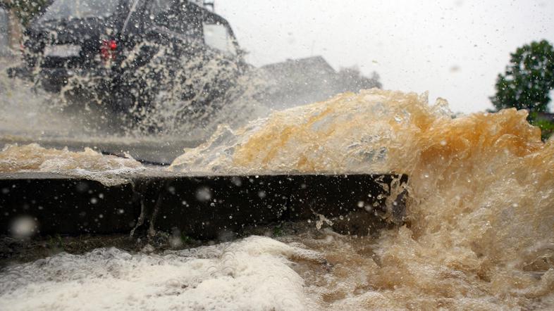 poplave, Hrvaška, Slavonski Brod, 01. 06. 2010
