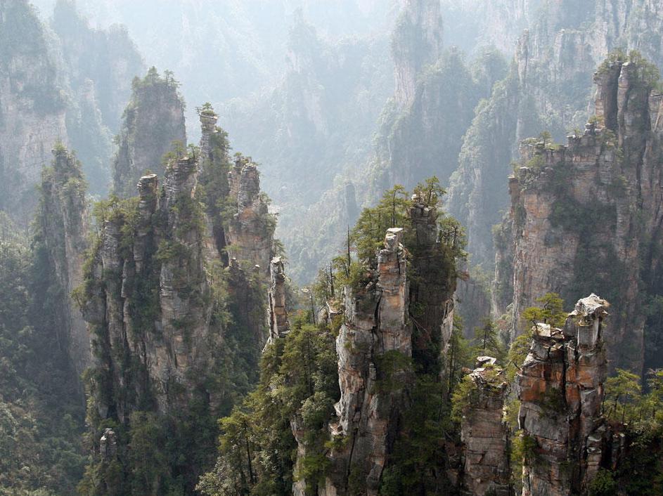 Narodni gozdni park Zhangjiajie, Kitajska