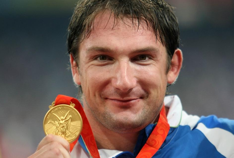 sport21.12.08...Primoz Kozmus (Slovenia), Olympic gold medalist in hammer throw,