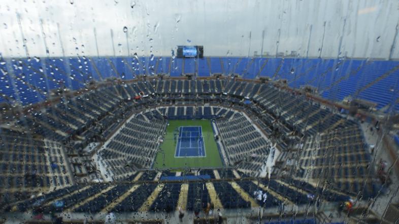 arthur ashe stadion us open op zda