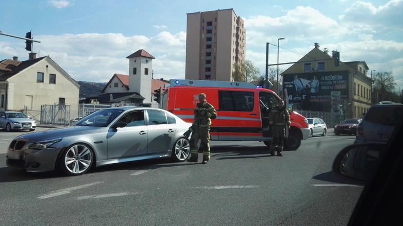 Prometna nesreča v Celju