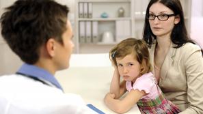 zdravnik otrok bolniška