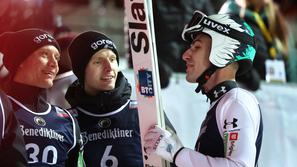 Anže Lanišek, Timi Zajc in Lovro Kos