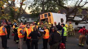 Nesreča šolskega avtobusa v Cahttanoogi