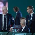 Aleksander Čeferin in Gianni Infantino