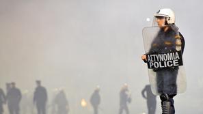 Grčija Panathinaikos Olympiacos navijači policija