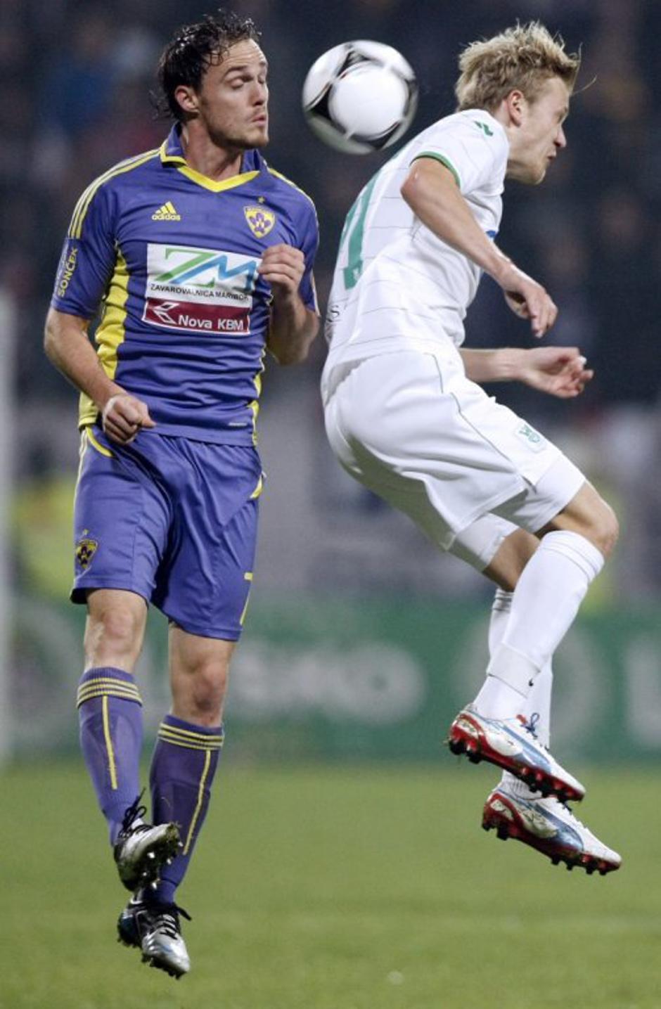 Mejač Omladič Maribor Olimpija Ljubljana večni derbi Prva liga | Avtor: Saša Despot