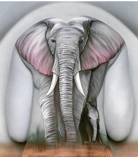 poslikave body painting
