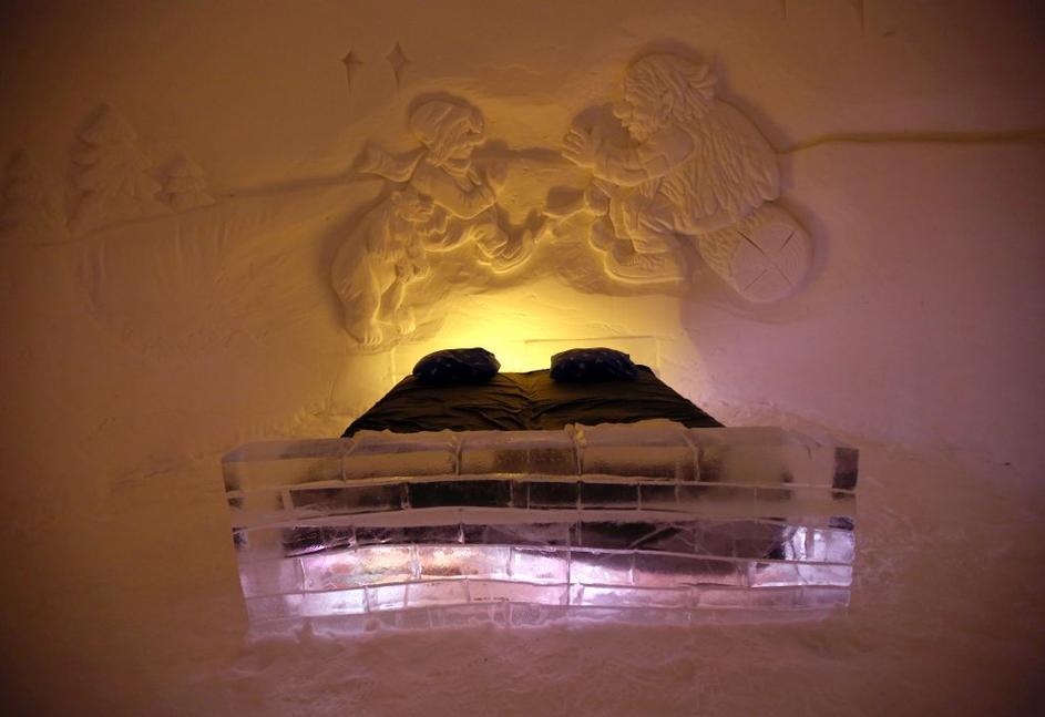 Ledeni hotel na Norveškem.