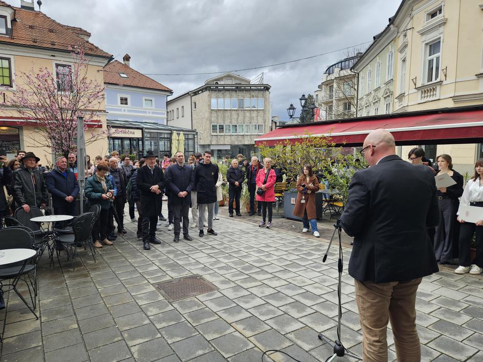 Proslava v Kranju v spomin na Rudolfa Maistra
