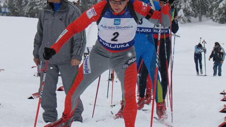 Peter Dokl je postal državni prvak, kljub temu da je tekmo nekoliko slabše začel