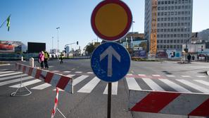 Zapora ceste na 24. Ljubljanskem maratonu