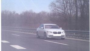 BMW na avtocesti 