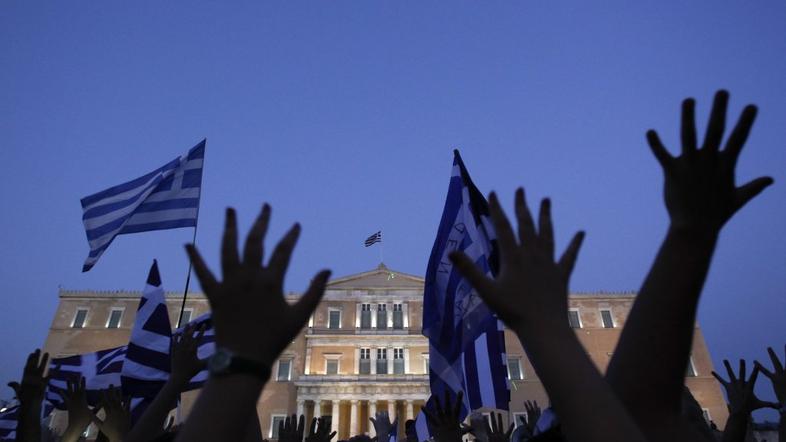 Protesti v Grčiji