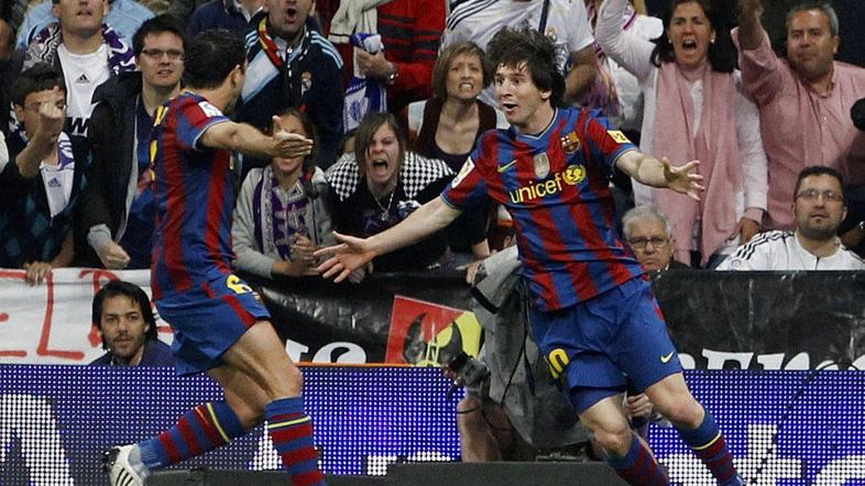 Lionel Messi je na drugem "El Clásicu" utišal Santiago Bernabéu. Medsebojna ljub